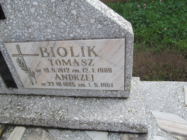 Tomasz Biolik 1912 Tychy Cielmice - Grobonet - Wyszukiwarka osób pochowanych