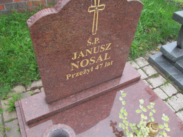 Janusz Nosal 1960 Tychy Cielmice - Grobonet - Wyszukiwarka osób pochowanych